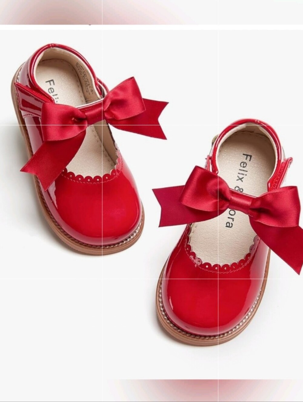 Felix & Flora Patent Leather Mary Jane Dress Shoes